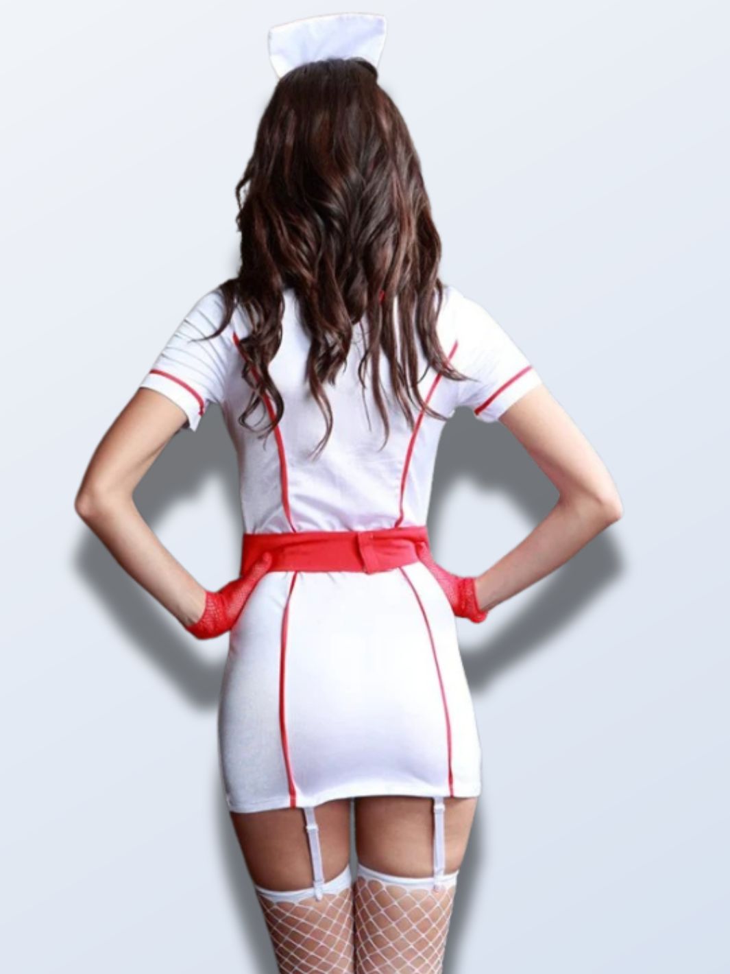 Cosplay Haut de gamme Infirmière sexy Blanc