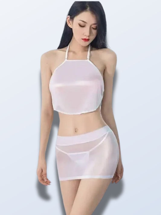 Tenue Secrétaire sexy Transparente